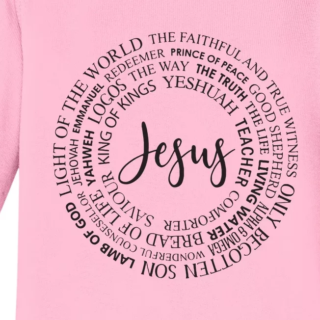 Christian Faith Jesust Gift For Men And Women Baby Long Sleeve Bodysuit