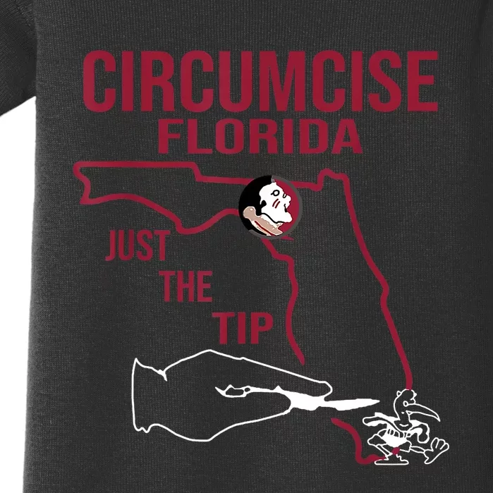 Circumcise Florida Just The Tip Baby Bodysuit