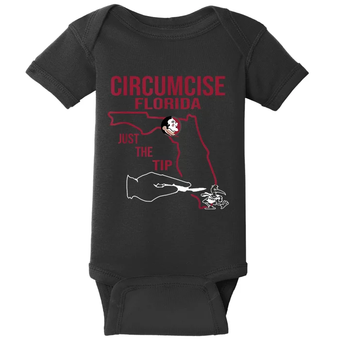 Circumcise Florida Just The Tip Baby Bodysuit