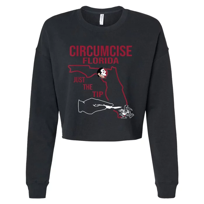 Circumcise Florida Just The Tip Cropped Pullover Crew