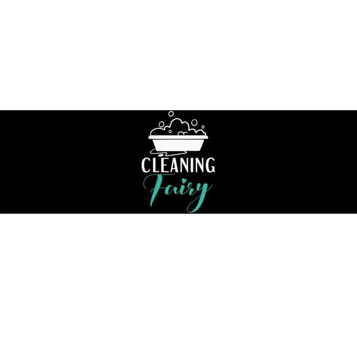 Cleaning Fairy Janitor Custodian Bumper Sticker