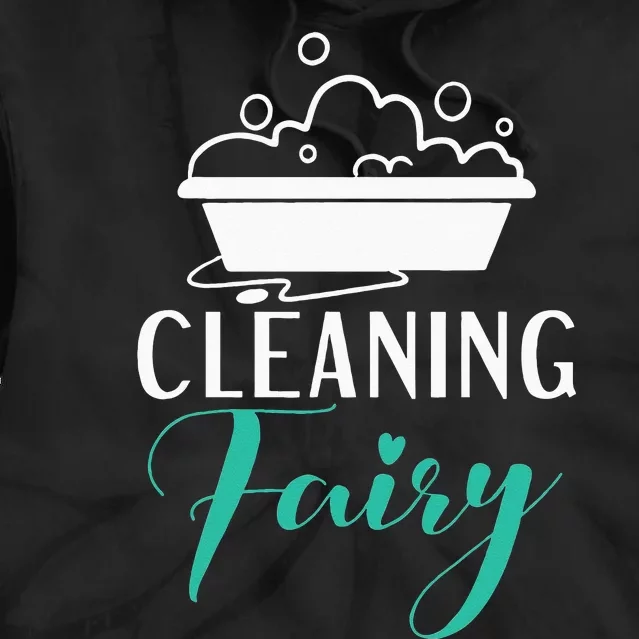 Cleaning Fairy Janitor Custodian Tie Dye Hoodie