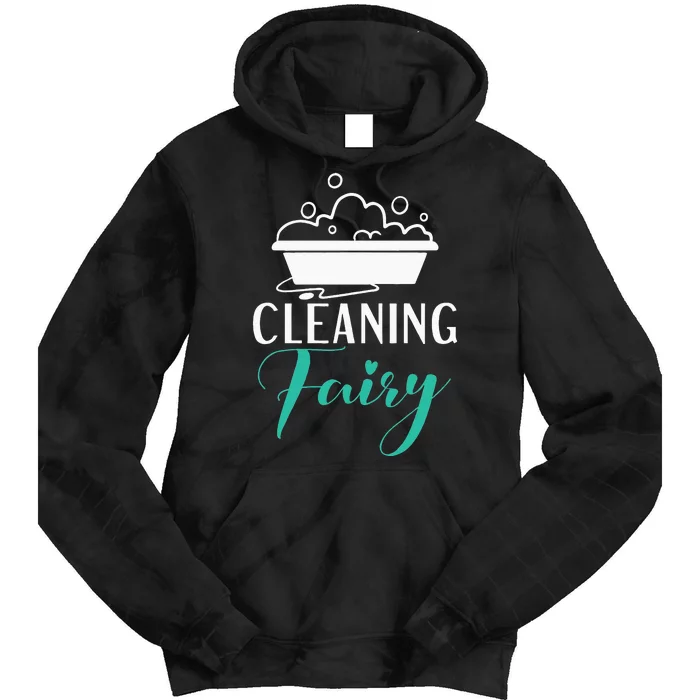 Cleaning Fairy Janitor Custodian Tie Dye Hoodie