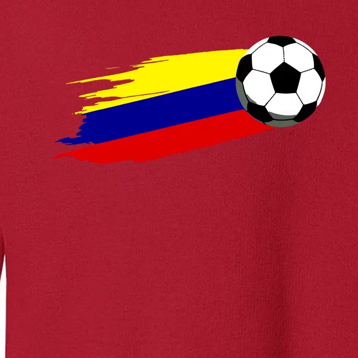 Colombia Flag Jersey Colombian Soccer Team Colombian Toddler Sweatshirt