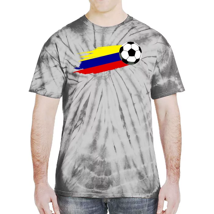 Colombia Flag Jersey Colombian Soccer Team Colombian Tie-Dye T-Shirt