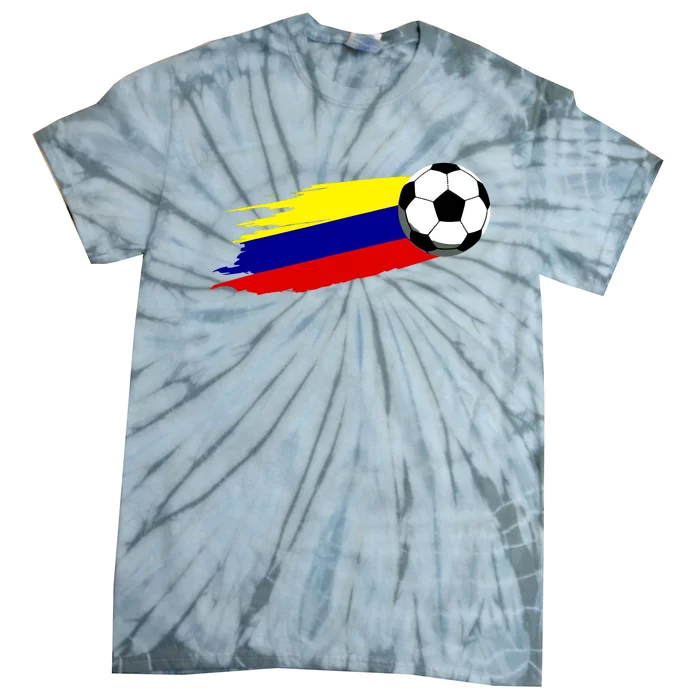 Colombia Flag Jersey Colombian Soccer Team Colombian Tie-Dye T-Shirt