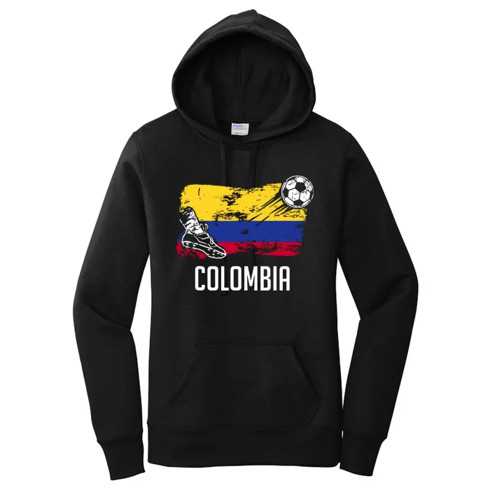 Colombia Flag Jersey Colombian Soccer Team Colombian Women's Pullover Hoodie