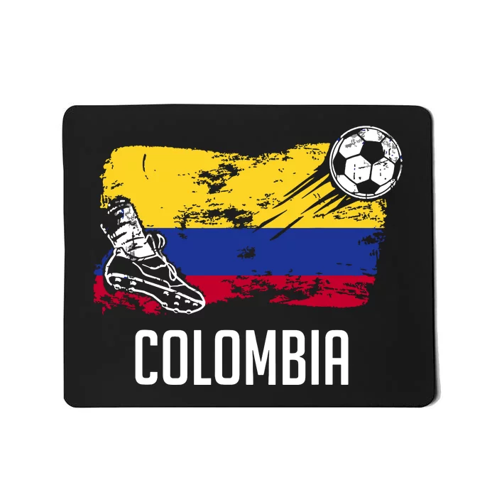 Colombia Flag Jersey Colombian Soccer Team Colombian Mousepad