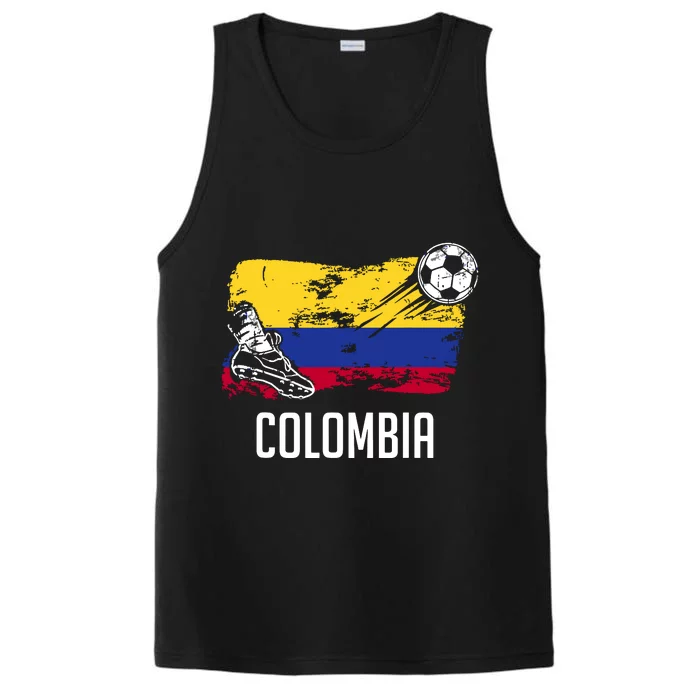 Colombia Flag Jersey Colombian Soccer Team Colombian Performance Tank