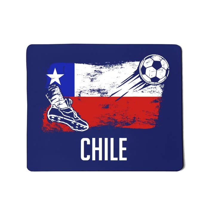 Chile Flag Jersey Chilean Soccer Team Chilean Mousepad