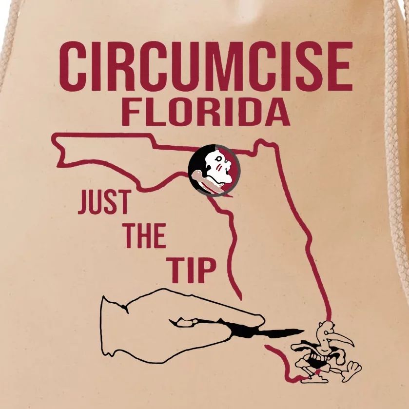 Circumcise Florida Just The Tip Drawstring Bag