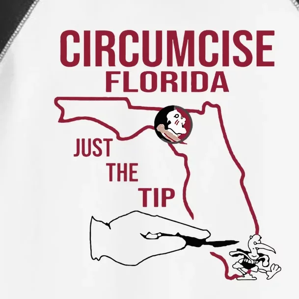 Circumcise Florida Just The Tip Toddler Fine Jersey T-Shirt