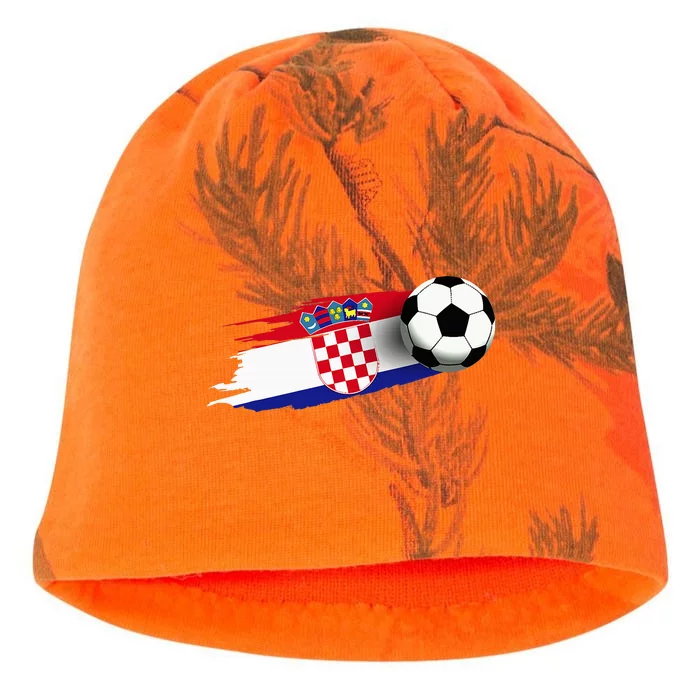 Croatia Flag Jersey Croatian Soccer Team Croatian Kati - Camo Knit Beanie