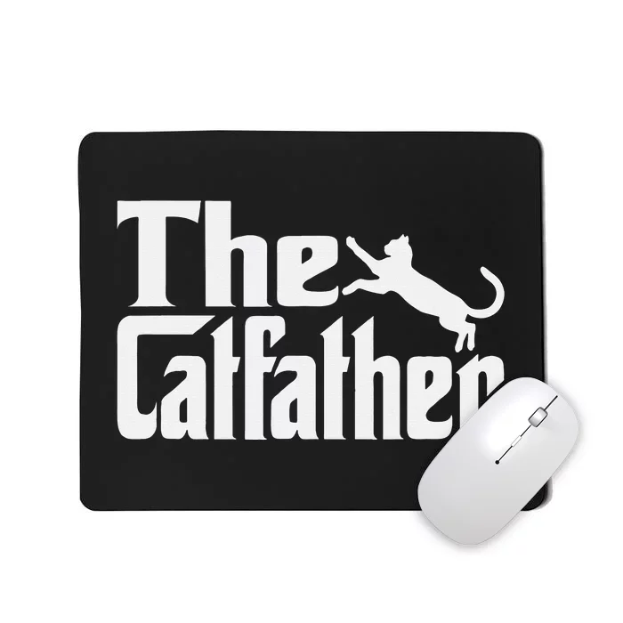 Cat Father Kitty Dad Fathers Day Meow Feline Mousepad