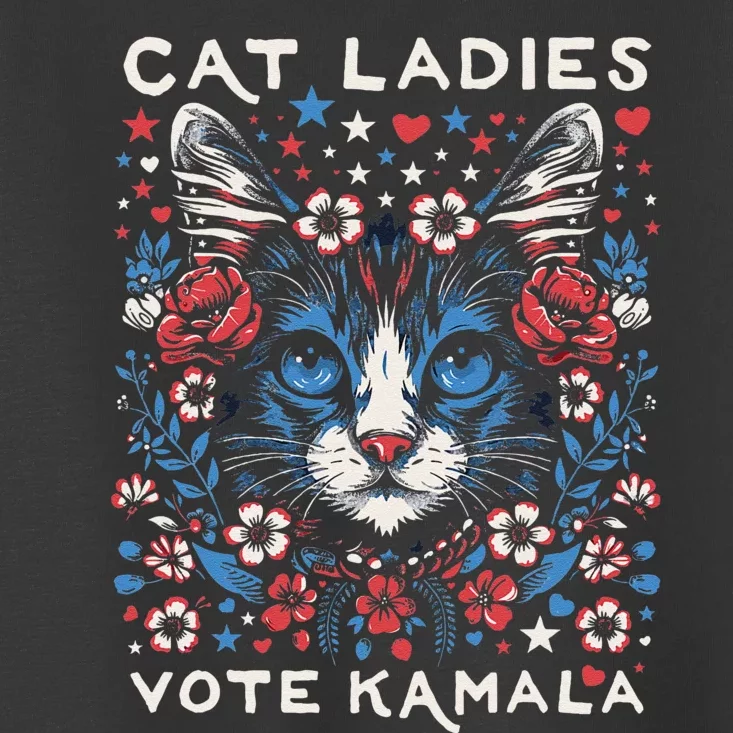 Cats For Kamala Toddler T-Shirt