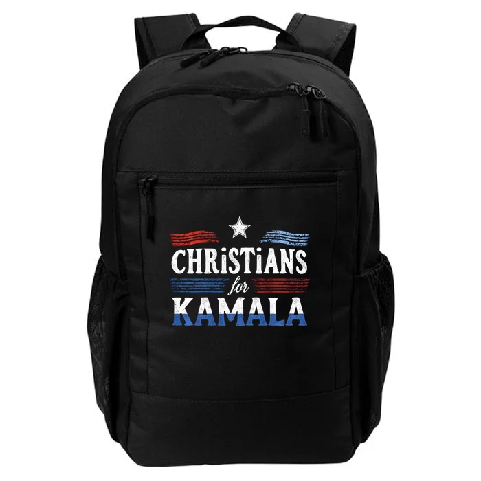 Christians For Kamala Patriotic American Harris Christians Daily Commute Backpack