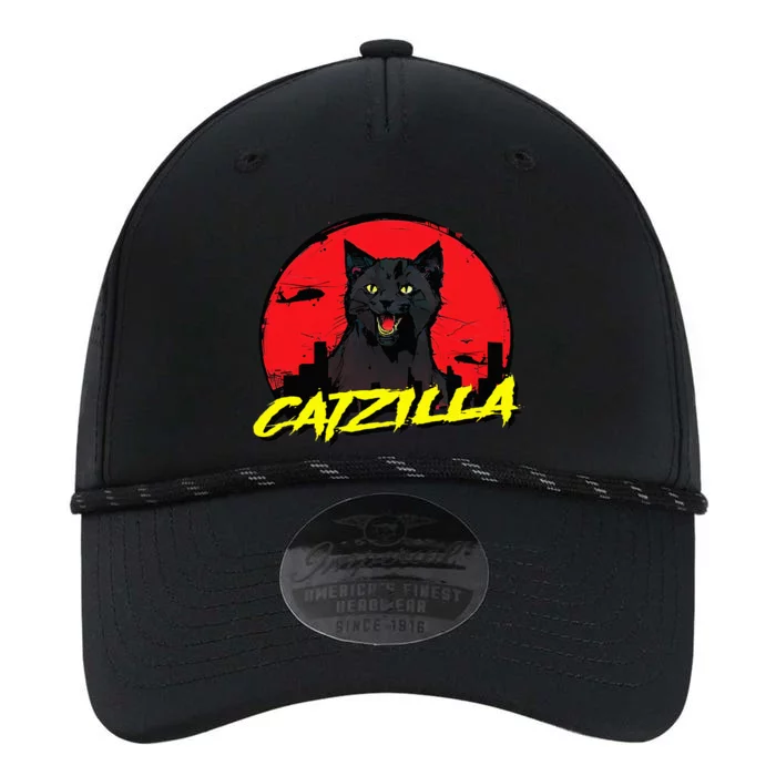 CATZILLA Funny Kitty for Cat Lovers Cat Owner Performance The Dyno Cap