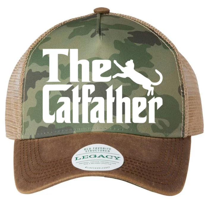 Cat Father Kitty Dad Fathers Day Meow Feline Legacy Tie Dye Trucker Hat