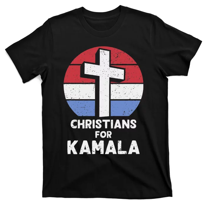 Christians For Kamala Harris Evangelical Voter Kamala 2024 T-Shirt