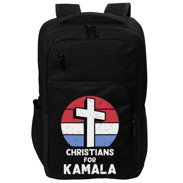 Christians For Kamala Harris Evangelical Voter Kamala 2024 Impact Tech Backpack