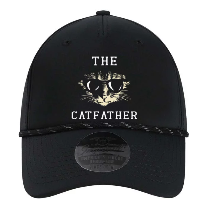 Cat Father Kitty Dad Fathers Day Meow Feline Performance The Dyno Cap