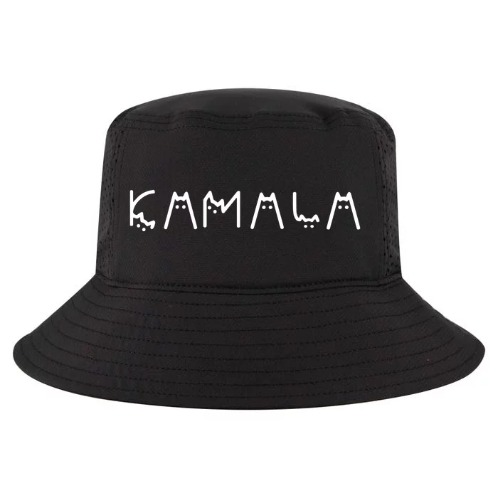 Cats For Kamala Harris 2024 Cool Comfort Performance Bucket Hat