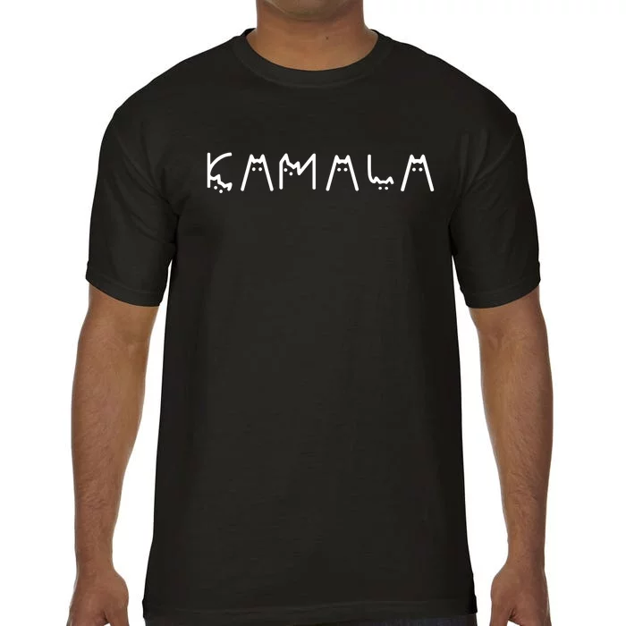 Cats For Kamala Harris 2024 Comfort Colors T-Shirt