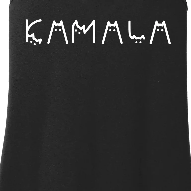 Cats For Kamala Harris 2024 Ladies Essential Tank