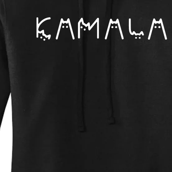 Cats For Kamala Harris 2024 Women's Pullover Hoodie