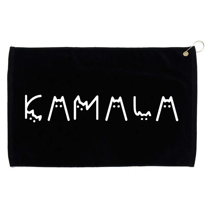 Cats For Kamala Harris 2024 Grommeted Golf Towel