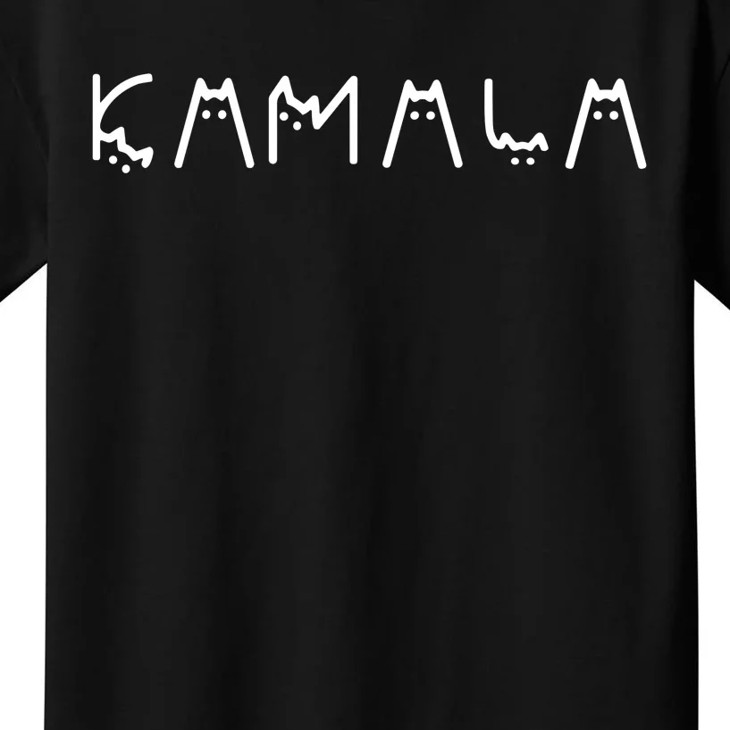 Cats For Kamala Harris 2024 Kids T-Shirt