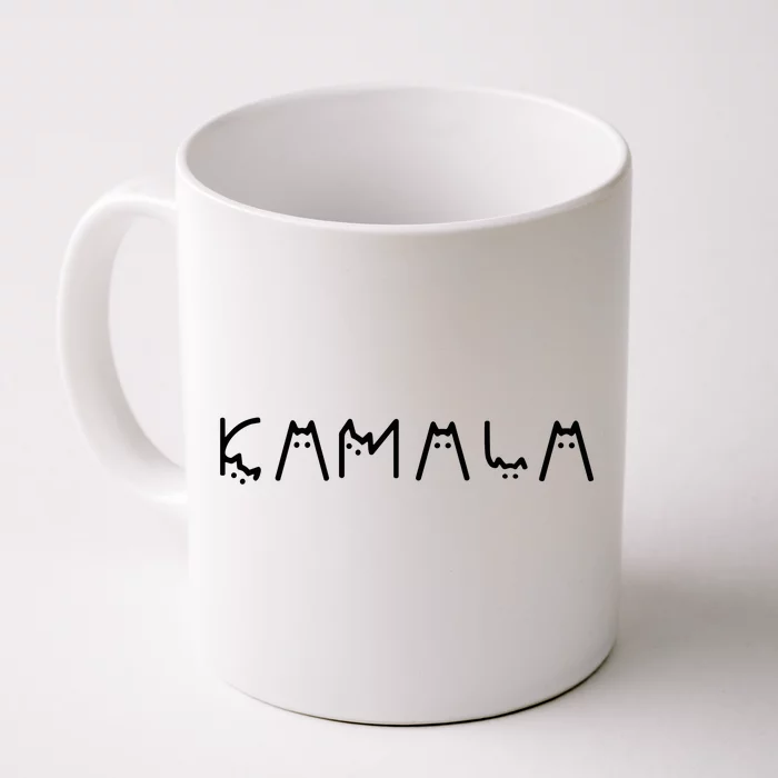 Cats For Kamala Harris Front & Back Coffee Mug