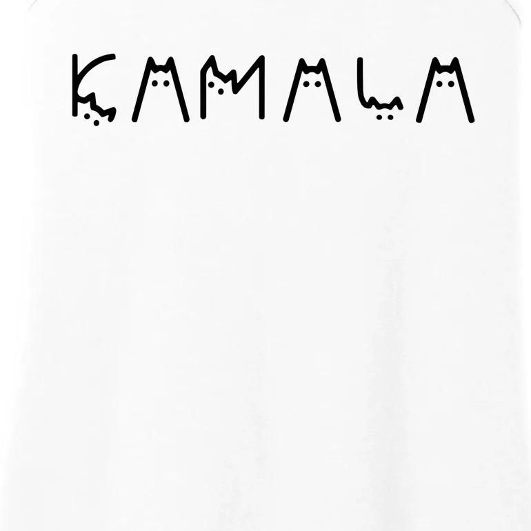 Cats For Kamala Harris Ladies Essential Tank