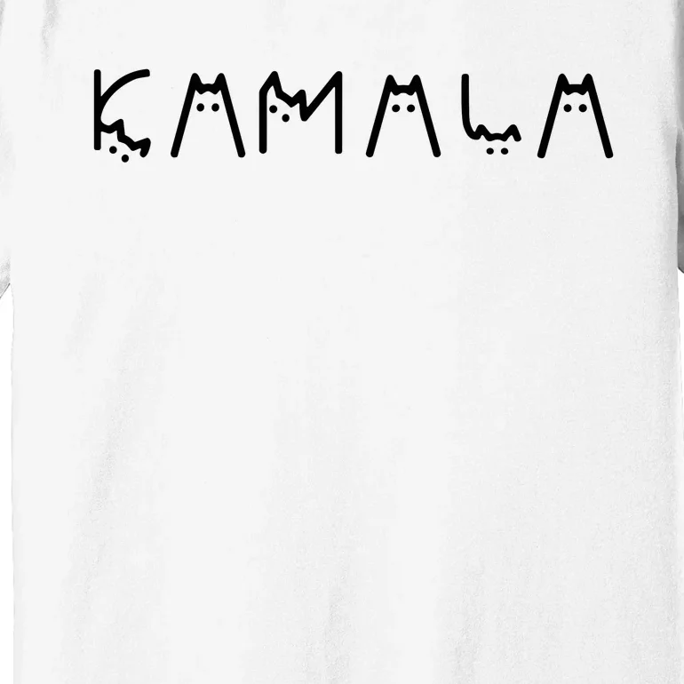 Cats For Kamala Harris Premium T-Shirt