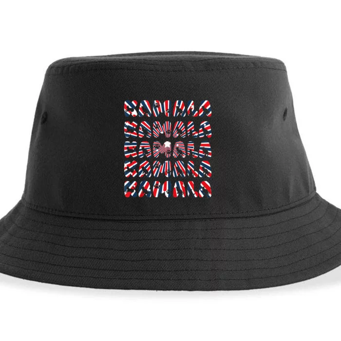 Cats For Kamala 2024 Sustainable Bucket Hat