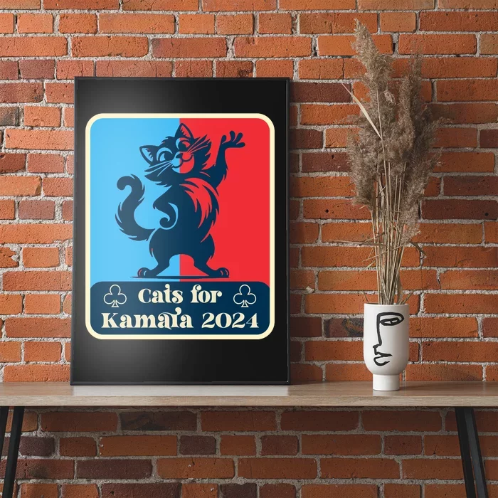 Cats For Kamala 2024 Poster