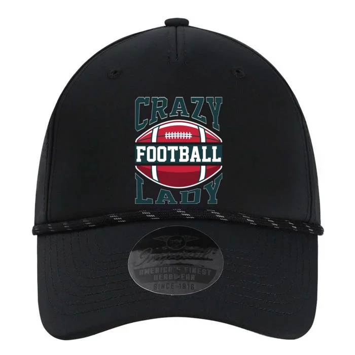 Crazy Football Lady Rugby Graphic Performance The Dyno Cap