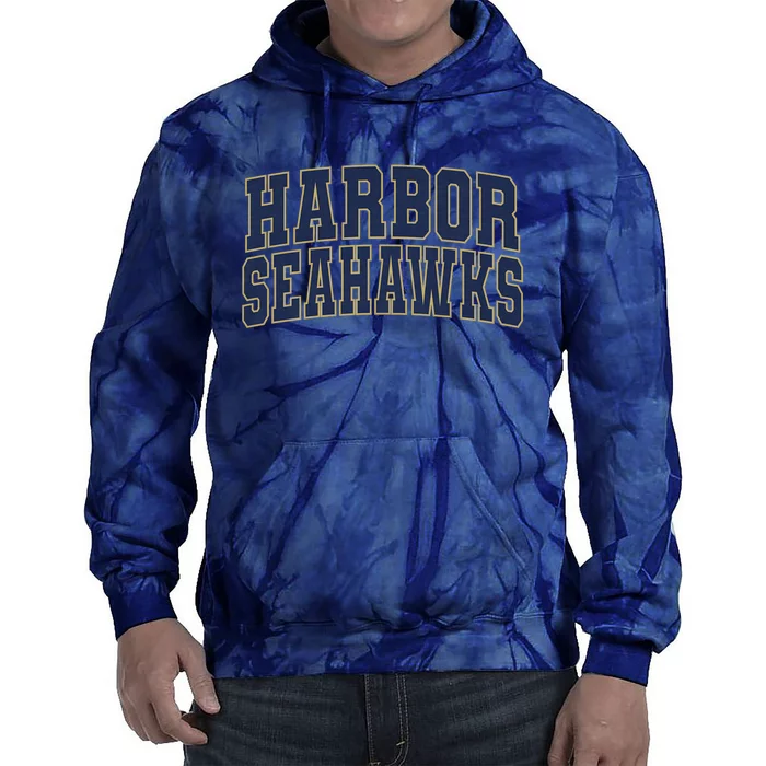 College Fever Los Angeles Harbor College Seahawks 01 Tie Dye Hoodie