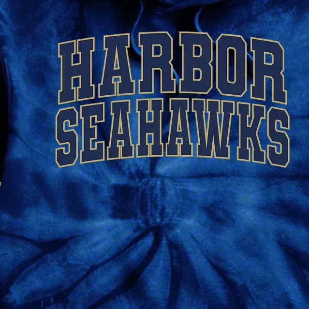 College Fever Los Angeles Harbor College Seahawks 01 Tie Dye Hoodie