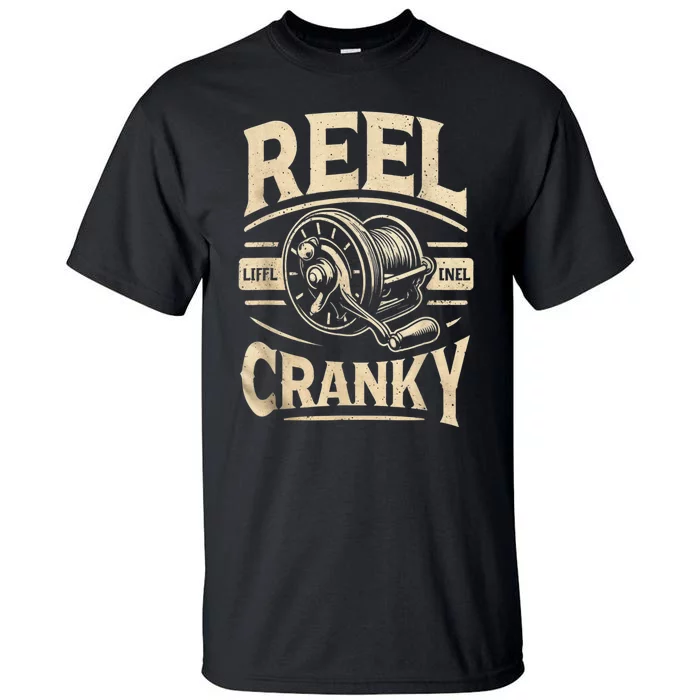 Crankbait Fishing Lure Cranky Funny Gift Ideas For Fishing Tall T-Shirt