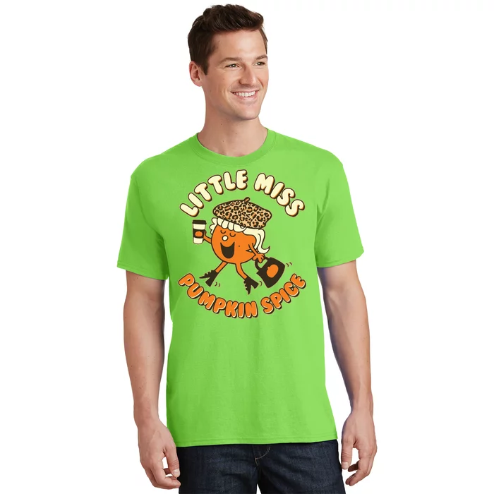 Cute Funny Little Miss Pumpkin Spice T-Shirt