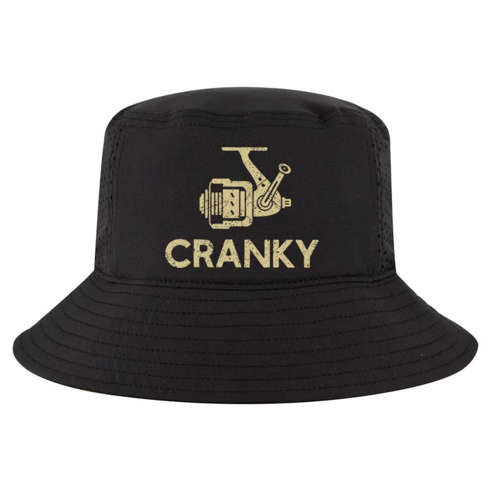 Crankbait Fishing Lure Cranky Funny Gift Ideas For Fishing Cool Comfort Performance Bucket Hat