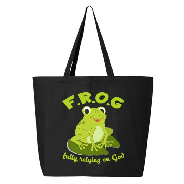 Christian Frog Lover 25L Jumbo Tote