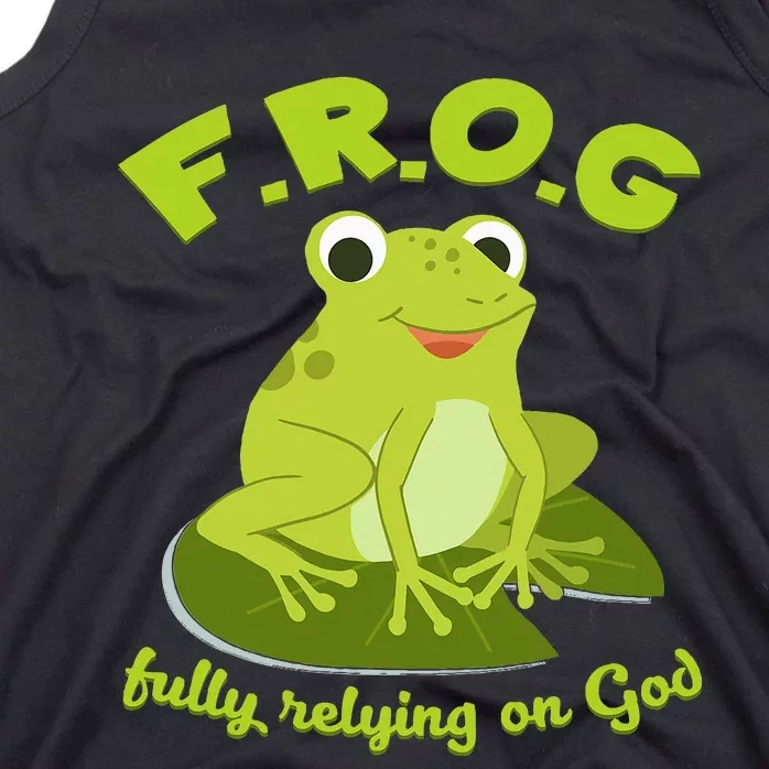 Christian Frog Lover Tank Top