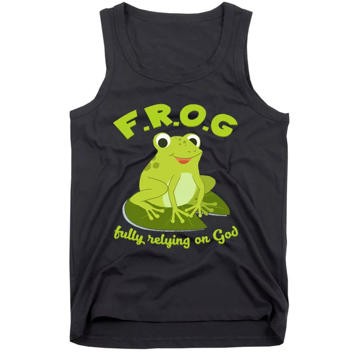 Christian Frog Lover Tank Top