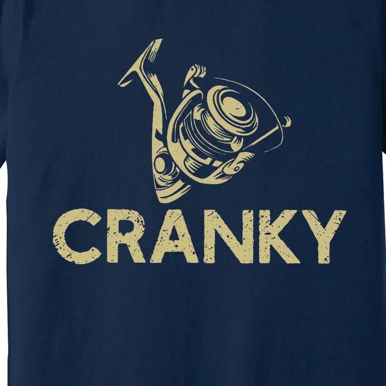 Crankbait Fishing Lure Cranky Funny Gift Ideas For Fishing Premium T-Shirt