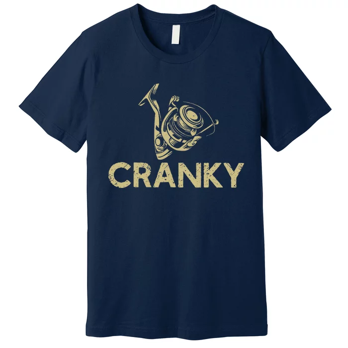 Crankbait Fishing Lure Cranky Funny Gift Ideas For Fishing Premium T-Shirt