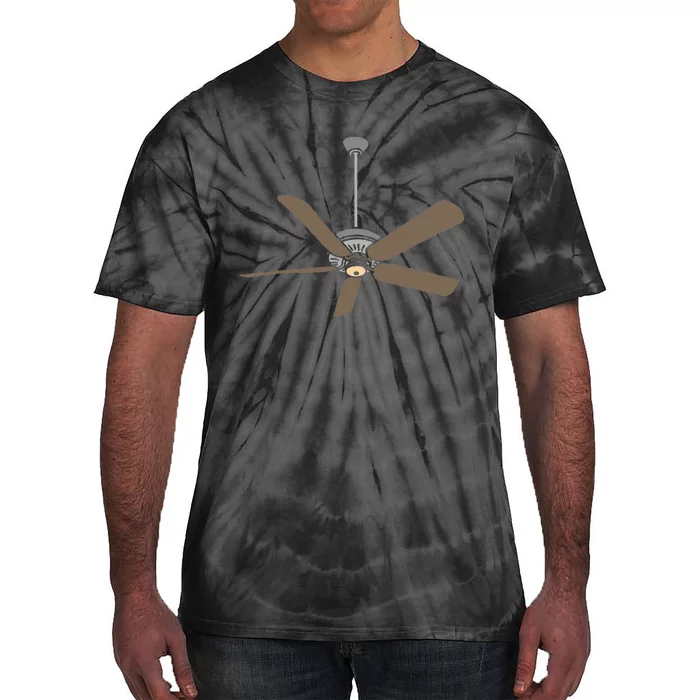 Ceiling Fan Lazy DIY Halloween Costume Funny Easy Tie-Dye T-Shirt