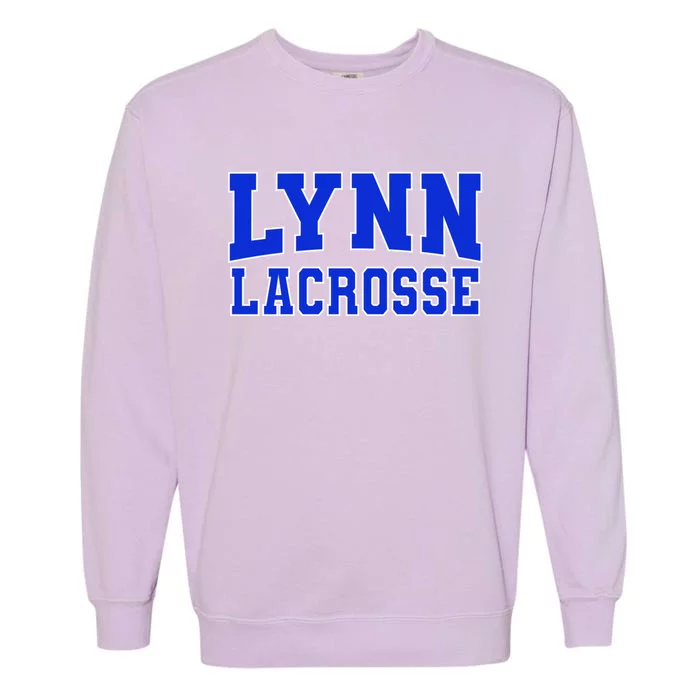 College Fever Lynn University Lacrosse Garment-Dyed Sweatshirt