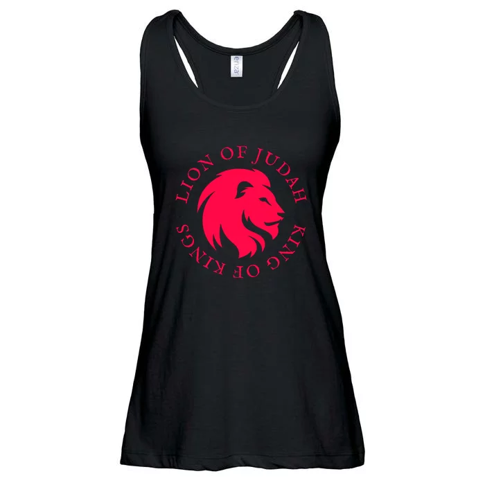 Christian Faith Lion Of Judah Gift Ladies Essential Flowy Tank